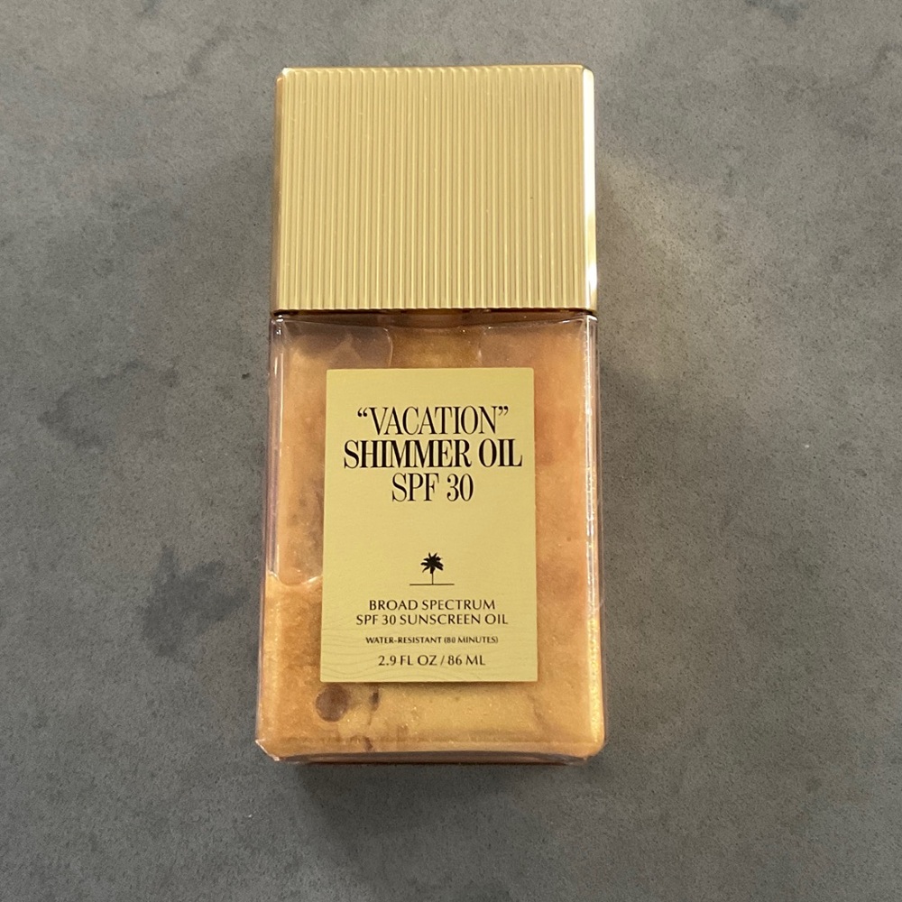 Vacation Shimmer Oil SPF 30 Broad Spectrum Sunscreen Oil - Gold